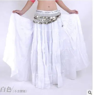MINGYINIGECN Gypsy Swing Skirt Belly Dance Costume Women