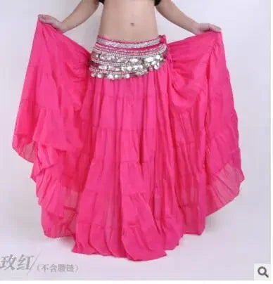 MINGYINIGECN Gypsy Swing Skirt Belly Dance Costume Women