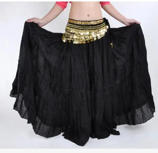 MINGYINIGECN Gypsy Swing Skirt Belly Dance Costume Women