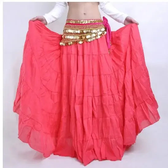 MINGYINIGECN Gypsy Swing Skirt Belly Dance Costume Women