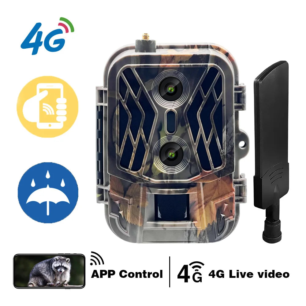 Suntekcam 4G Tracking Camera 4K App Control Cloud Service