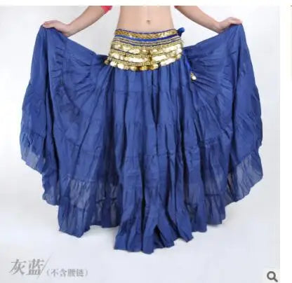 MINGYINIGECN Gypsy Swing Skirt Belly Dance Costume Women